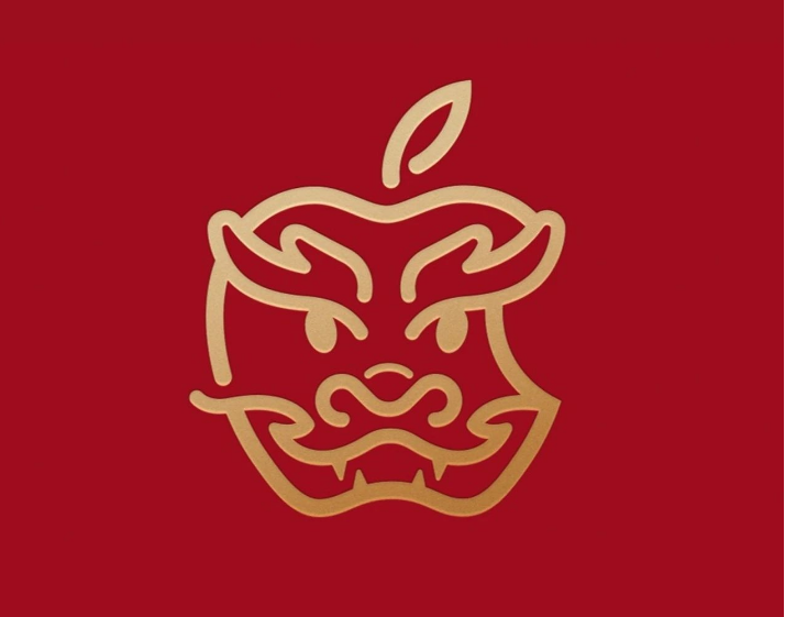 黔西南苹果发布龙年LOGO